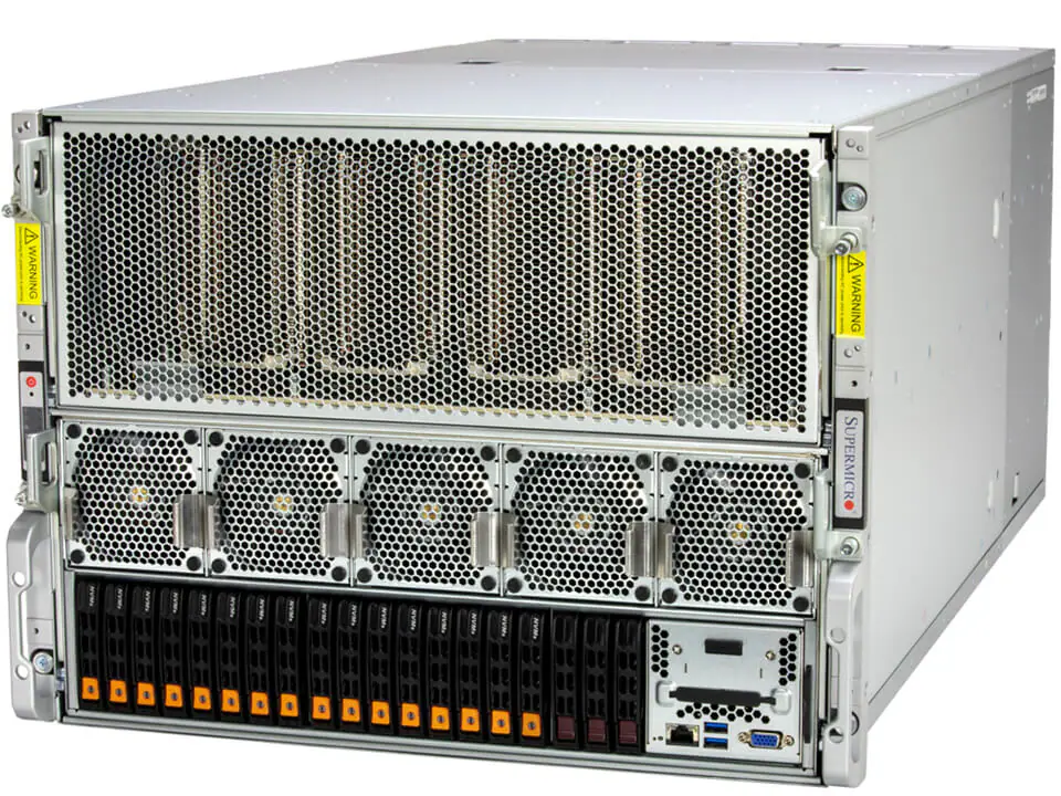 Supermicro SYS-821GE-TNHR (8× H100) — Refurbished